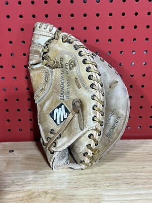 Vintage MacGregor MM110 Catchers Mitt Glove Full Grain Leather RHT - Image 1 of 3
