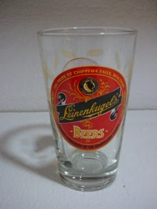 RARO VASO DE CERVEZA DE PINTA "LEINENKUGELS BEERS", SALÓN CAPTAIN NAGLES WISCONSIN DELLS - Imagen 1 de 7