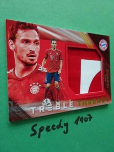 Camiseta deportiva Panini Treble Soccer 2019 Threads Hummels dorada #11/25 Baviera Múnich 19 - Imagen 1 de 1