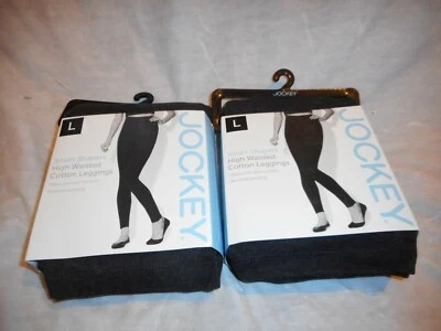 Jockey Graphite Heather Cotton Shaping With Shaping Yoke Legging Large - Image 1 of 4