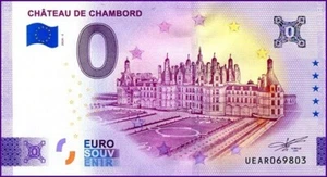 CHATEAU DE CHAMBORD / BILLET 0 € / NULL EURO-SCHEIN / UEAR 2024-3 - Imagen 1 de 1