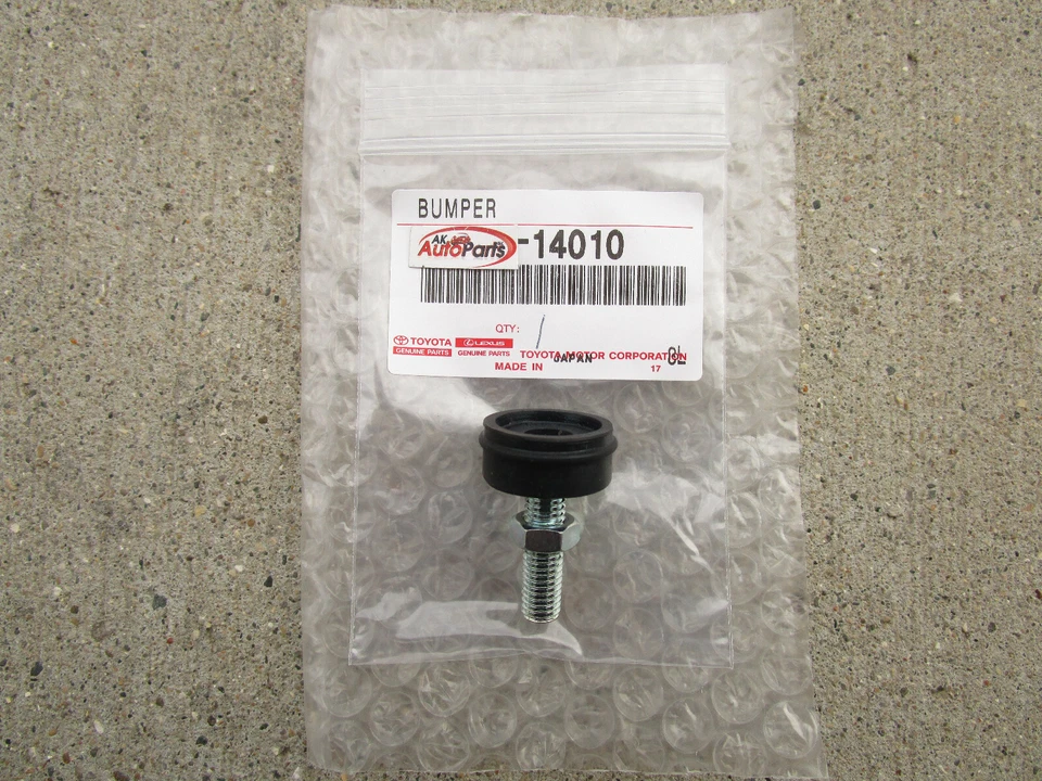 SE ADAPTA A: 78 - 87 TOYOTA CELICA CAPÓ PARACHOQUES COJÍN TORNILLO AJUSTABLE OEM CANTIDAD = 1 NUEVO Foto 1 de 4