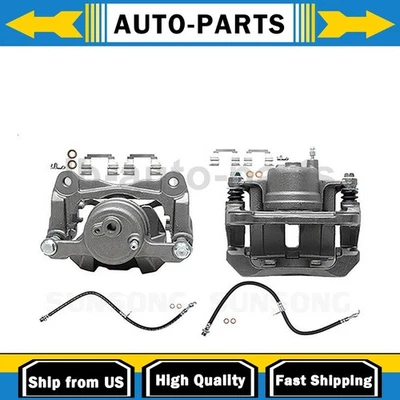 Pinza de freno delantera con mangueras lado conductor pasajero se adapta a Toyota Matrix 1,8 L Foto 1 de 4