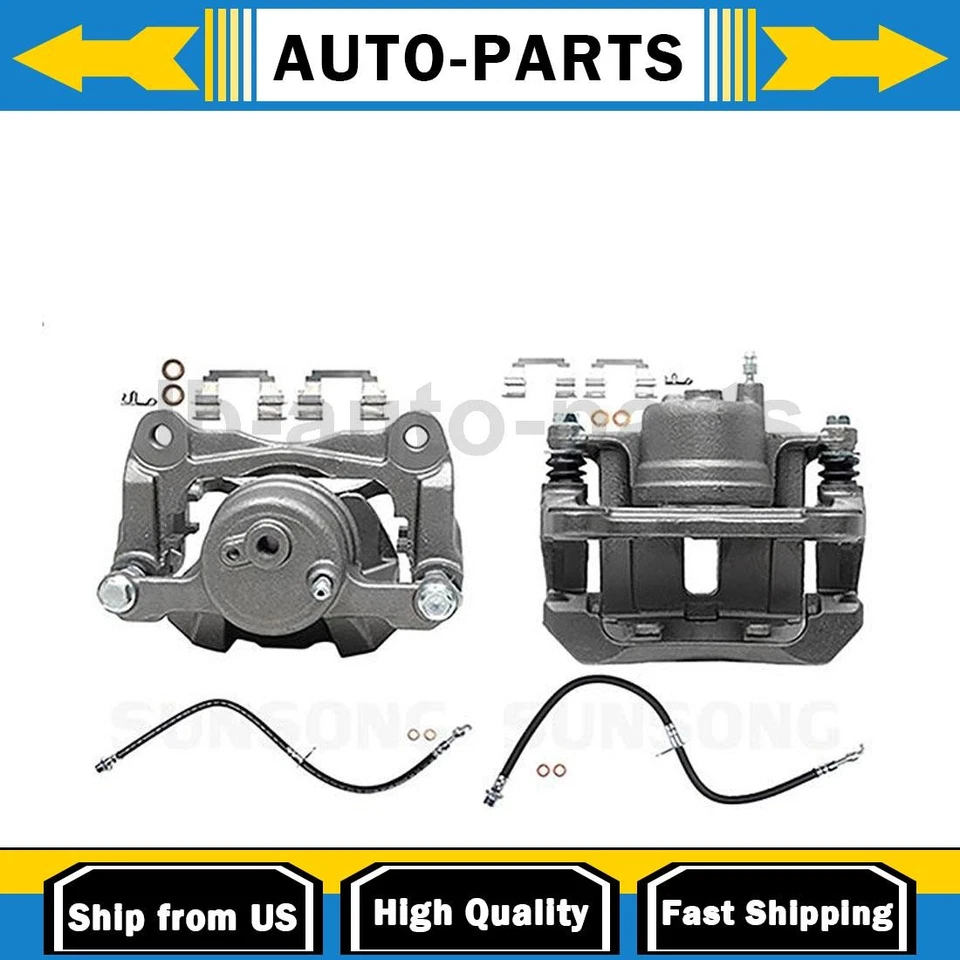 Pinza de freno delantera con mangueras lado conductor pasajero se adapta a Toyota Matrix 1,8 L Foto 1 de 4