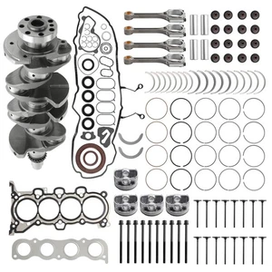 Engine Rebuild Kit - Crankshaft Piston Gasket Rods Set For Hyundai Kia 2.0L G4NC - Picture 1 of 16