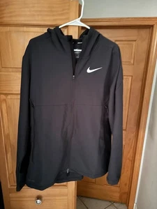 NIKE PRO FULL-ZIP JACKET COAT XL POLYESTER FLEECE XL MINT! - Picture 1 of 4