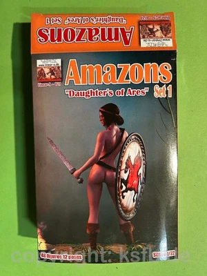 1:72 Linear A+B #021 Antike Fantasy Amazonen Frauen Ares Kriegerinnen SELTEN - Bild 1 von 4