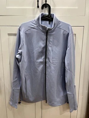 Chaqueta de hombre Greyson Golf Sequoia cremallera completa azul garza mediana M nueva con etiquetas Foto 1 de 4