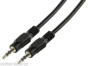 NUEVO 10M ESTÉREO MACHO A MACHO 3.5MM CONECTOR PLOMO - Imagen 1 de 1