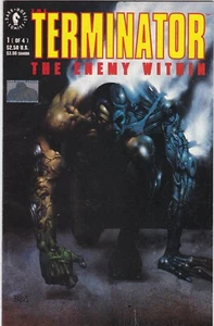 Terminator: The Enemy Within #1 Dark Horse 1992 en estado bastante bueno/casi nuevo - Imagen 1 de 2