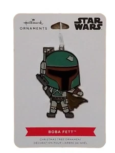 Adorno de Navidad Star Wars Boba Fett - SELLO DE METAL - NUEVO CON ETIQUETAS - Imagen 1 de 1