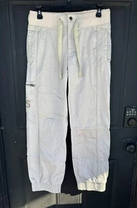 Vintage Y2K Nike Goddess Squad Varsity N.G.S USA Jogger Khaki Medium Pants - Picture 1 of 16