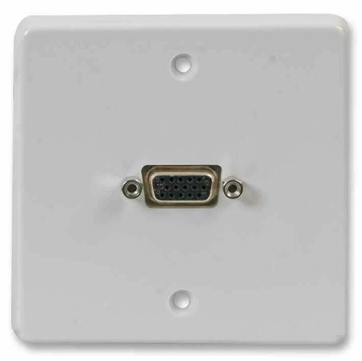 PRO SIGNAL - Plaque murale VGA 15 broches 1 sortie - Blanc - Photo 1/1