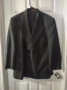 Giacca blazer Cordovan & grigia taglia 46R a righe grigia e bianca - Foto 1 di 11
