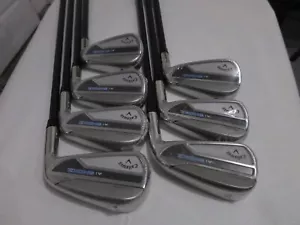 Callaway Paradym Ai Smoke Iron Set - 4-PW - Cypher 5.5 Regular Graphite - NEW - Picture 1 of 3