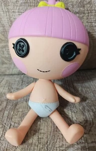 Lalaloopsy Dolls Baby Diaper Surprise 8" Doll Pink Hair Yellow Bow 05-24 - Picture 1 of 9