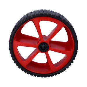 Pannensicheres Rad 260 mm Thermoplastischer Gummi Sackkarre Ersatzrad Slipwagen - Picture 1 of 6