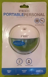 Homedics Personal Cool Mist Ultrasonic Humidifier White - HUM-CM10 Free Shipping - Picture 1 of 3
