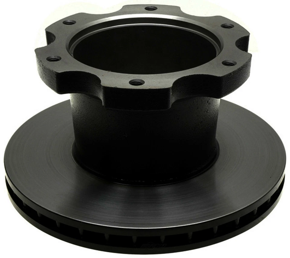 Conjunto de rotor y buje de freno de disco - sombrero negro trasero ACDelco se adapta a 05-10 Hino 145 Foto 1 de 4