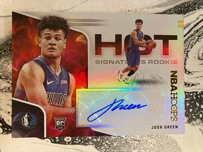 2020-21 Josh Green Panini Hoops Basketball #HR-JGR Hot Signature Rookies AUTO - Image 1 of 2