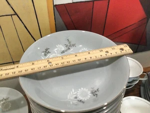 Vintage Seyei China-Japan 'Starlite' #3171 NUR ZWEI SUPPENSCHÜSSELN 7,5" - Bild 1 von 7