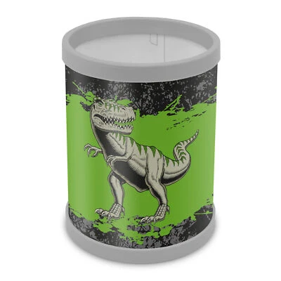 itenga Stifteköcher T-REX Dinosaurier Stiftehalter Kinder Schüler Schreibtisch - Bild 1 von 4