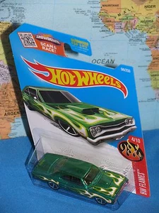 HOT WHEELS 1969 DODGE CORONET SUPERBEE 69 #94/250 HW FLAMES 4/10 **BRAND NEW**  - Picture 1 of 9