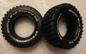 NEW TAMIYA F150 1995 VERSION OFF ROAD BF GOODRICH TIRE, 1 PAIR, 2 TIRES 9805481 - Picture 1 of 1