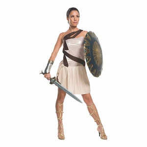 Women's Deluxe Beach Battle Wonder Woman Costume, Small , Apparel Accessories, 1 - Picture 1 of 1