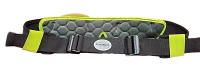 Cinturón de Combustible FUELBELT Portabotellas Corredores Hidratación CINTURÓN 2 BOTELLAS Med NEGRO VERDE Foto 1 de 4