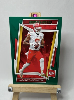 JUJU SMITH-SCHUSTER 2022 Panini Rookies & Stars GREEN #48 Kansas City Chiefs - Image 1 of 4