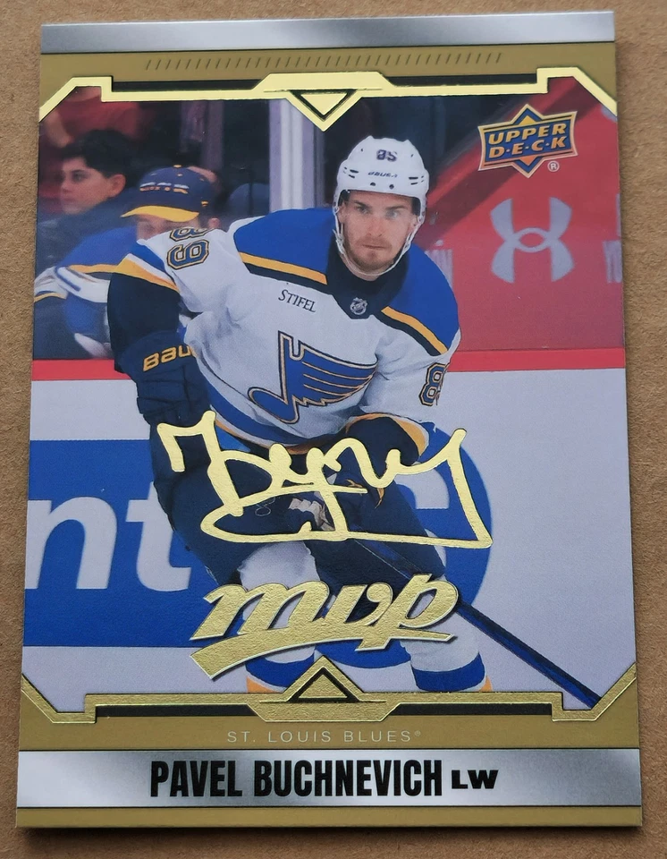 2024-25 Upper Deck MVP Gold Script #193 Pavel Buchnevich - Image 1 of 2