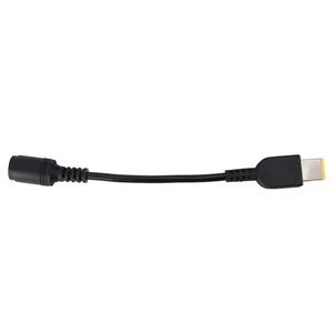 For Laptop Power Adapter Round Port To Square Port X240 X1 G405 Conve NEW - Zdjęcie 1 z 7