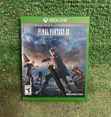 Final Fantasy XV 15 Day One Edition (Microsoft Xbox One, 2016) CIB, Free Ship - Image 1 of 4