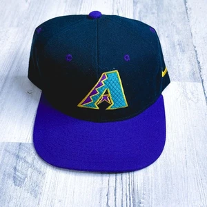 Vintage Nike H-Kap Arizona Diamondbacks Hat Snapback Acrylic/Wool Rare - Picture 1 of 5