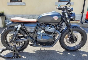 2020 Royal Enfield Interceptor 650 Custom Scrambler Look 850 Miles Private Plate - Picture 1 of 7