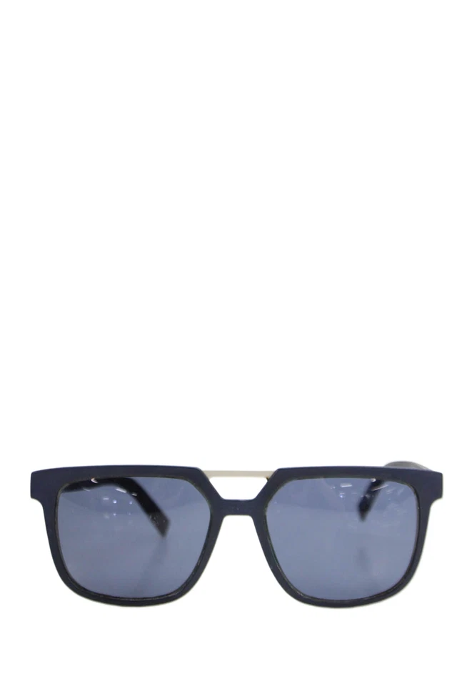 Gafas de sol Dior Homme para hombre marco cuadrado tono plateado azul marino DIOR0200S Foto 1 de 4