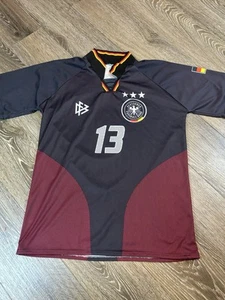 DEUTSCHLAND 2002/2004 AUSWÄRTS FUSSBALL SHIRT TRIKOT ADIDAS Herren Medium #13 BALLACK - Bild 1 von 7