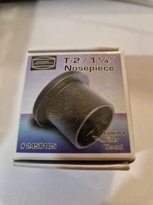 Baader 1.1/4 T-2 T-2 Nosepiece Adapter NEW IN BOX - Image 1 of 2
