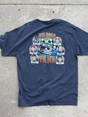 Camisa Big Dogs NASCAR Dale Jeff Gordon Rusty Wallace Dogs Of Track Talla X-Grande Foto 1 de 4