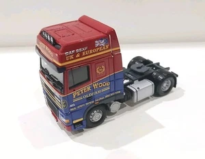 CORGI 1/50th SCALE DAF 95XF UNIT ONLY PETER WOOD - Imagen 1 de 7