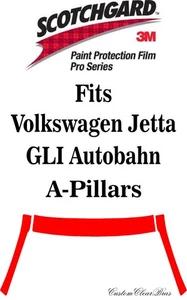 3M Paint Protection Film Pro Series Clear Fits 2025 2026 Volkswagen Jetta GLI - Picture 1 of 3