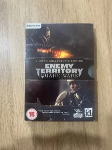 Enemy Territory Quake Wars PC Game - w/Manual Limited Collector's Edition - Picture 1 of 6