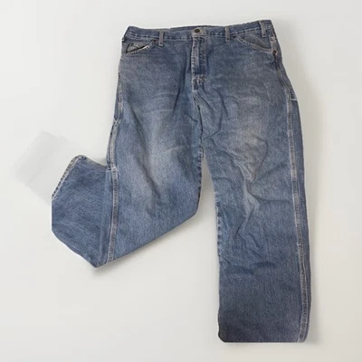 Мужские рабочие прямые синие джинсы Dickie's 38x30 - Изображение 1 из 3