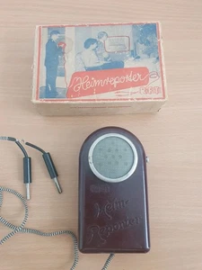DDR RFT Heim Mikrofon Heimreporter,OVP VEB Fernmeldewerk Nordhausen,Stern Radio - Bild 1 von 8