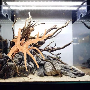 2 Pcs Decoration Chic Design Fish Tank Landscaping Ornament - Picture 1 of 12
