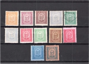 Angra Portugal 1893 D. Carlos I set M 25 rs is used cat 500 Euros - Picture 1 of 2