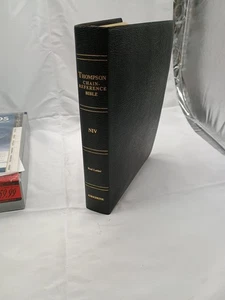 Thompson Chain Reference Bible NIV Red Letter Leather Study Kirkbride 2007 - Imagen 1 de 11