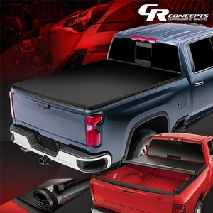 CUBIERTA ENROLLABLE VINILO SUAVE TONEL PARA SILVERADO/SIERRA 2020-2025 6'9" FLEETSIDE - Imagen 1 de 12