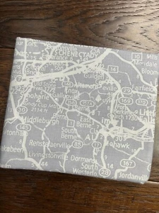 Exclusively Quilters Vintage Pickup Trucks - Map Fabric- Half Yard- Vintage Rare - Picture 1 of 3
